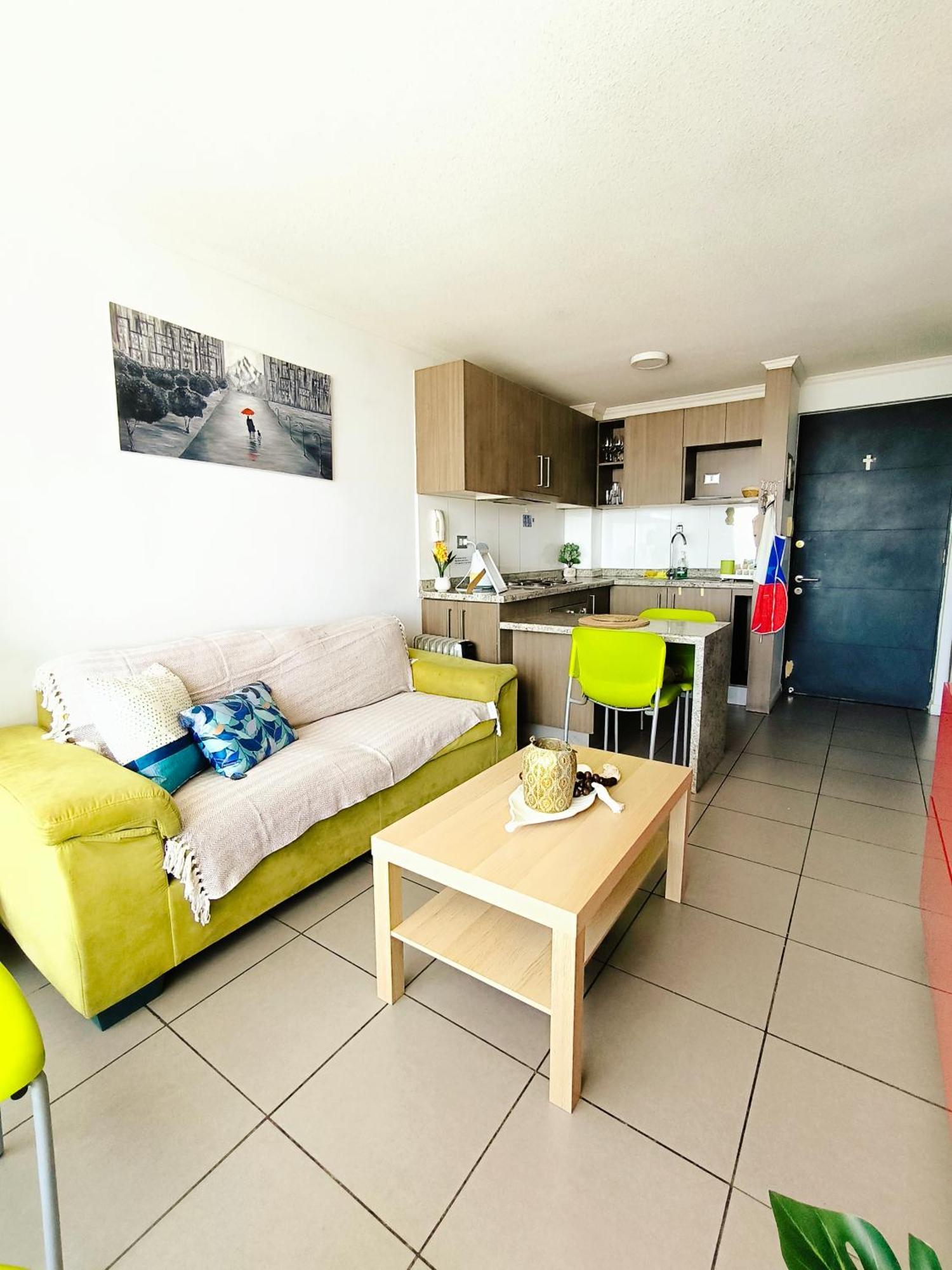 Apartamento Depto Cerca De Movistar Arena Y Metro Santiago de Chile