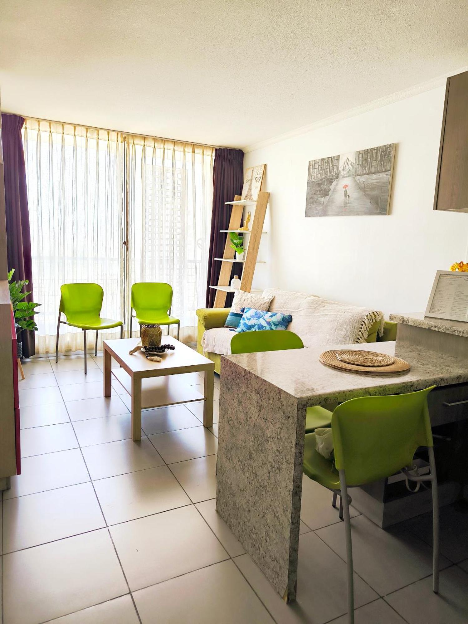 Depto Cerca De Movistar Arena Y Metro Apartamento Santiago de Chile